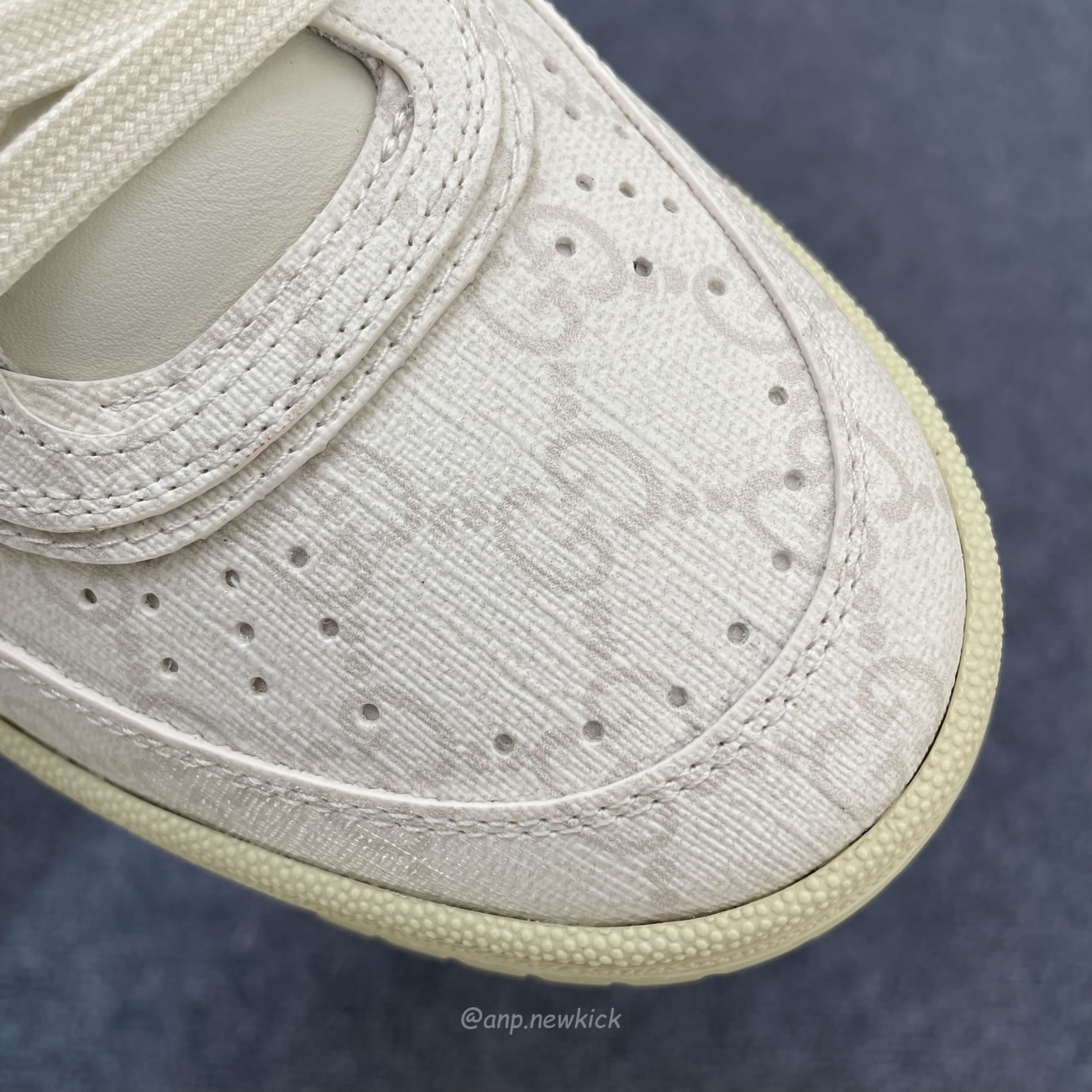 Gucci Re Web Gg Supreme Canvas Beige White 816818 Fad7v 9055 (6) - www.newkick.vip